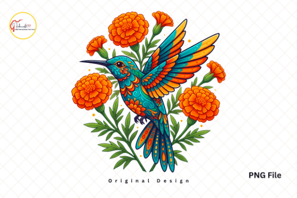 Download Floral Bird Ar Colorful Hummingbird PNG - Bird png Collection